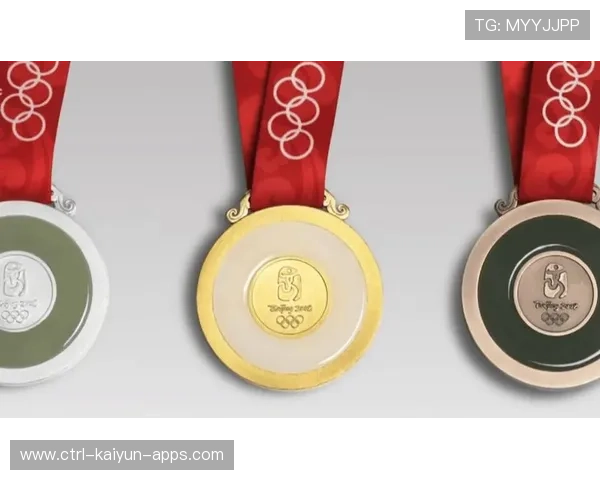 奥运奖牌设计融合现代科技美学，奥运奖牌模型